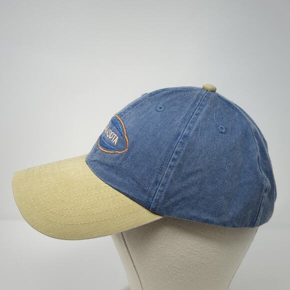 Sarasota Slideback Baseball Cap Multicolor One Size Adjustable Embroidered Denim - Picture 3 of 10